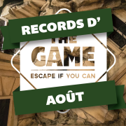 Records escape game août