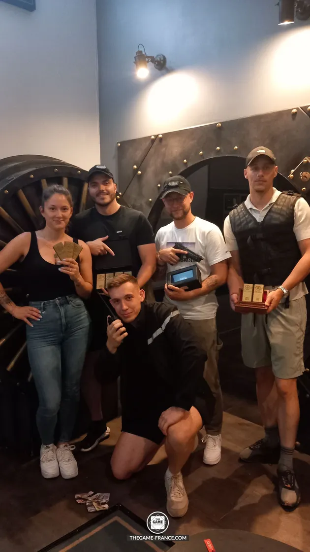 escape game record braquage banque