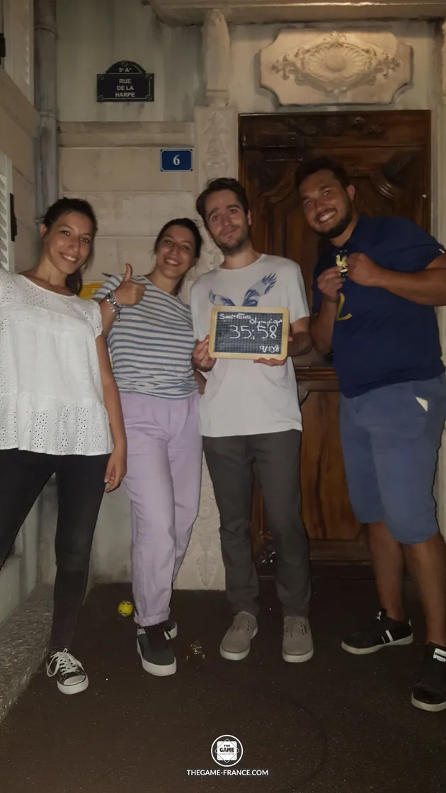 escape game record tremblement de terre